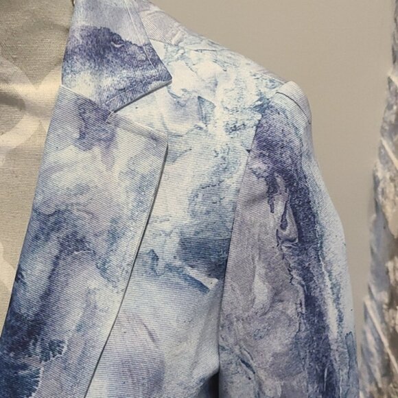 FREDA'S Watercolor textured feel blazer - Picture 2 of 7